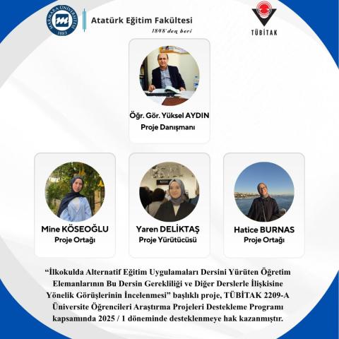 TÜBİTAK 2209-A Üniversite Öğrencileri Araştırma Projeleri Destekleme Programı